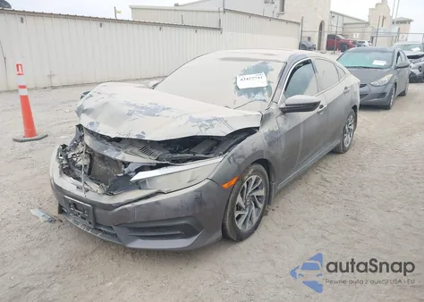 2018 Honda Civic Ex from USA, damaged, VIN 19XFC2F79JE004087